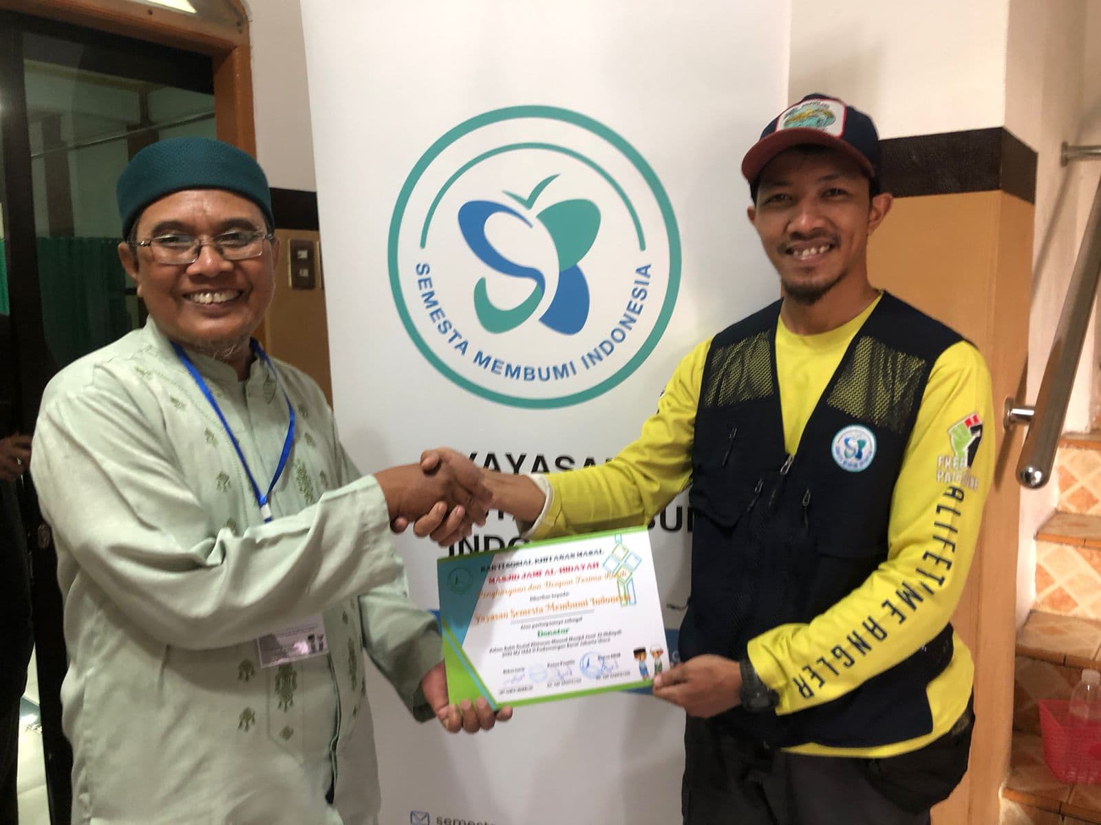 Penyerahan Plakat Kolaborasi
